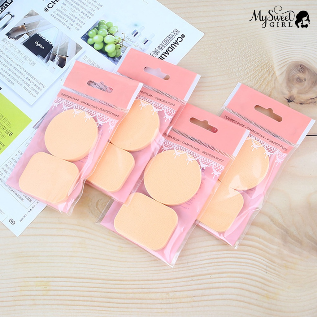 (Hàng Mới Về) Set 2 Mút Trang Điểm Mềm Mại Sử Dụng Khô / Ướt Cho Nữ | BigBuy360 - bigbuy360.vn