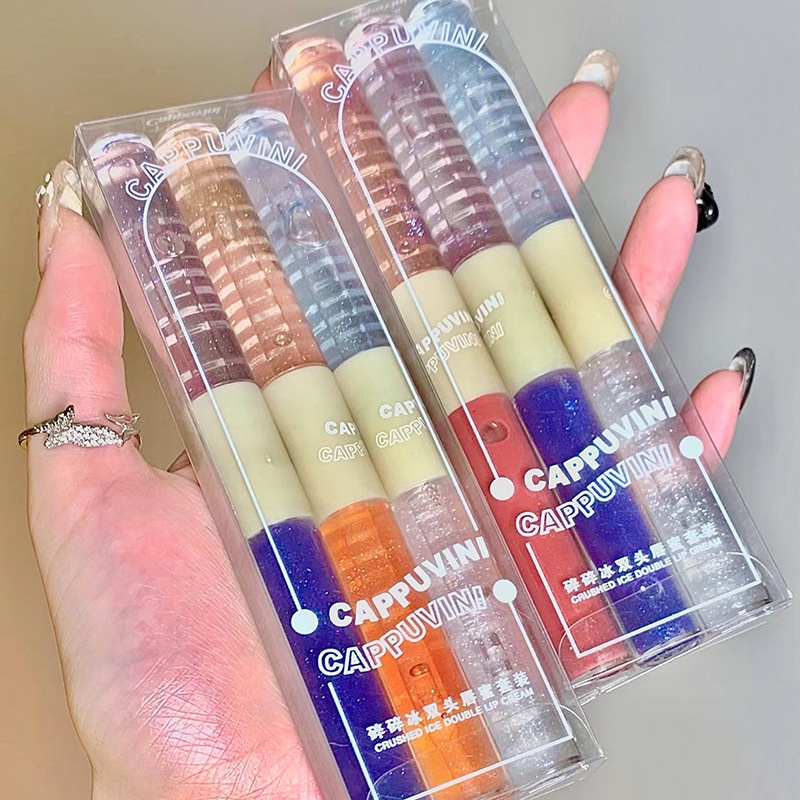 Son Môi Dạng Lỏng 2 Trong 1 Tạo Hiệu Ứng Ánh Kim Tuyến Lấp Lánh