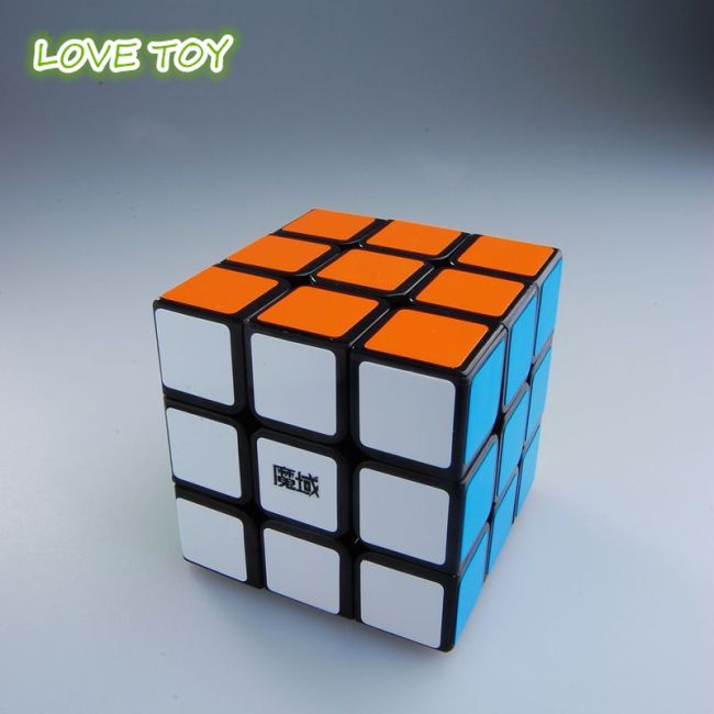 Khối Rubik 3x3 X 3 Yj Moyu Huanying Màu Đen Làm Quà Tặng