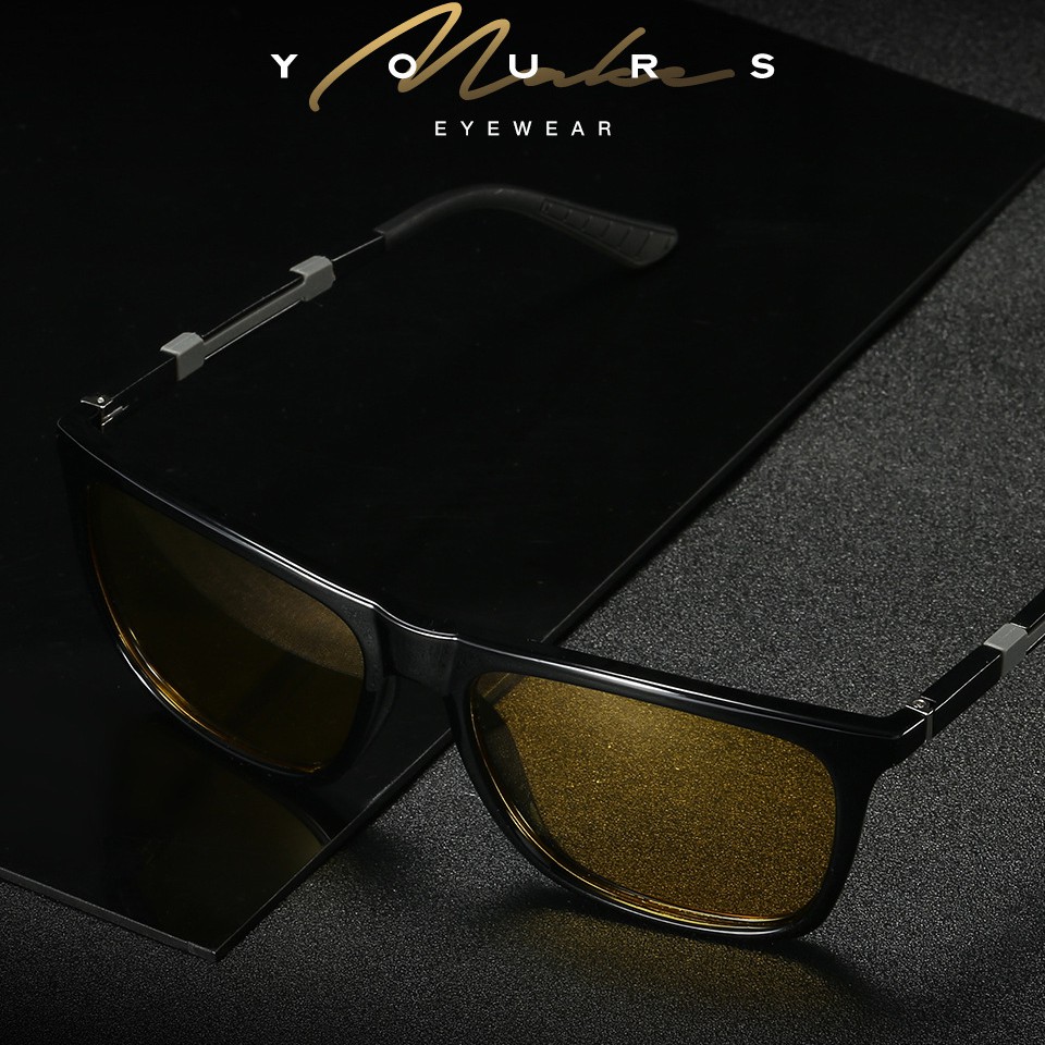 ⚡ FREESHIP ⚡ Mắt kính đi đêm A547 (Gọng đen nhám) | BigBuy360 - bigbuy360.vn