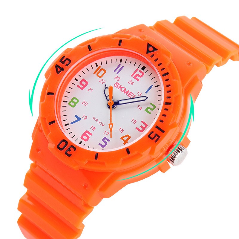 Đồng Hồ Học Sinh SKMEI 10KW43 Dây Nhựa Cao Cấp (Có 7 Màu Dễ Lựa Chọn) | BigBuy360 - bigbuy360.vn