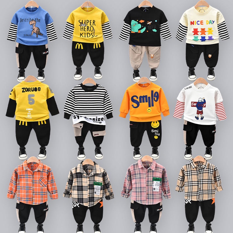 Bộ Quần Áo Sweater Thiết Kế Mới Thời Trang 2022 Dành Cho Bé Trai