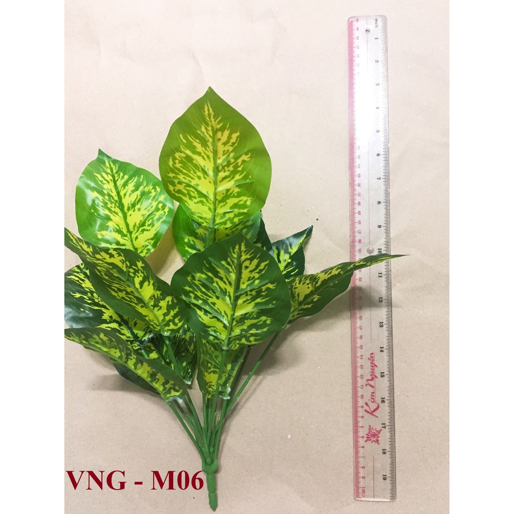 Cây giả trang trí treo tường, cắm chậu - Cây vạn thiên thanh - Cây chuối - Cây lúa - Cây dương xỉ - Dây rũ