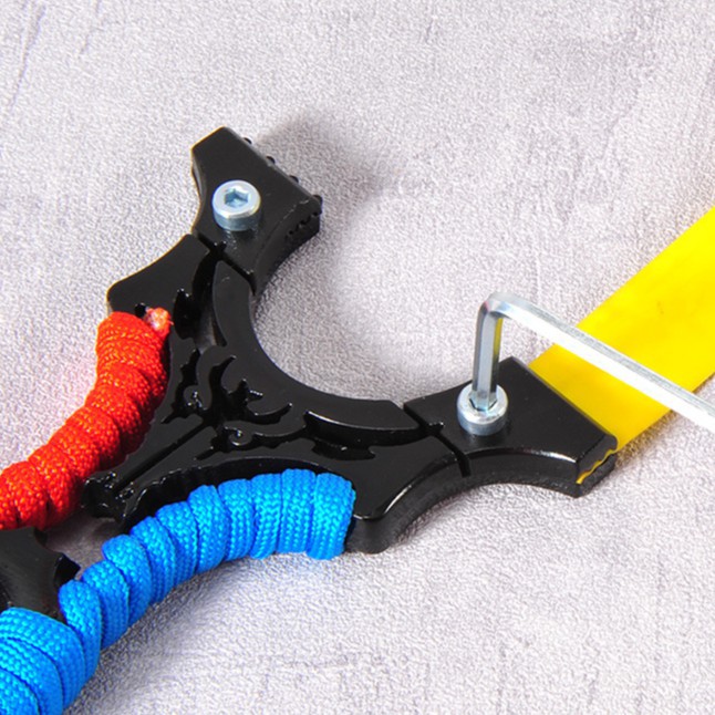 Ná Cao Su Trâu Đen - Ná Thun Chạc 8 Cán Thép Cao Cấp Chắc Chắn - Tặng Kèm Dây Thun Có Video Ná Shop Tự Quay