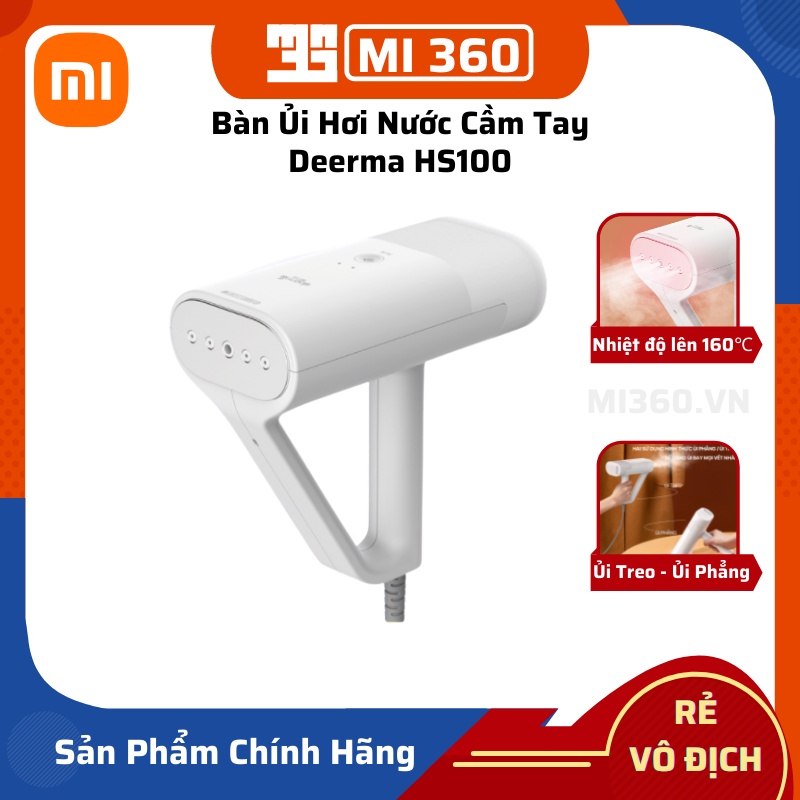 Bàn Ủi Hơi Nước Cầm Tay Deerma HS100 Chính Hãng