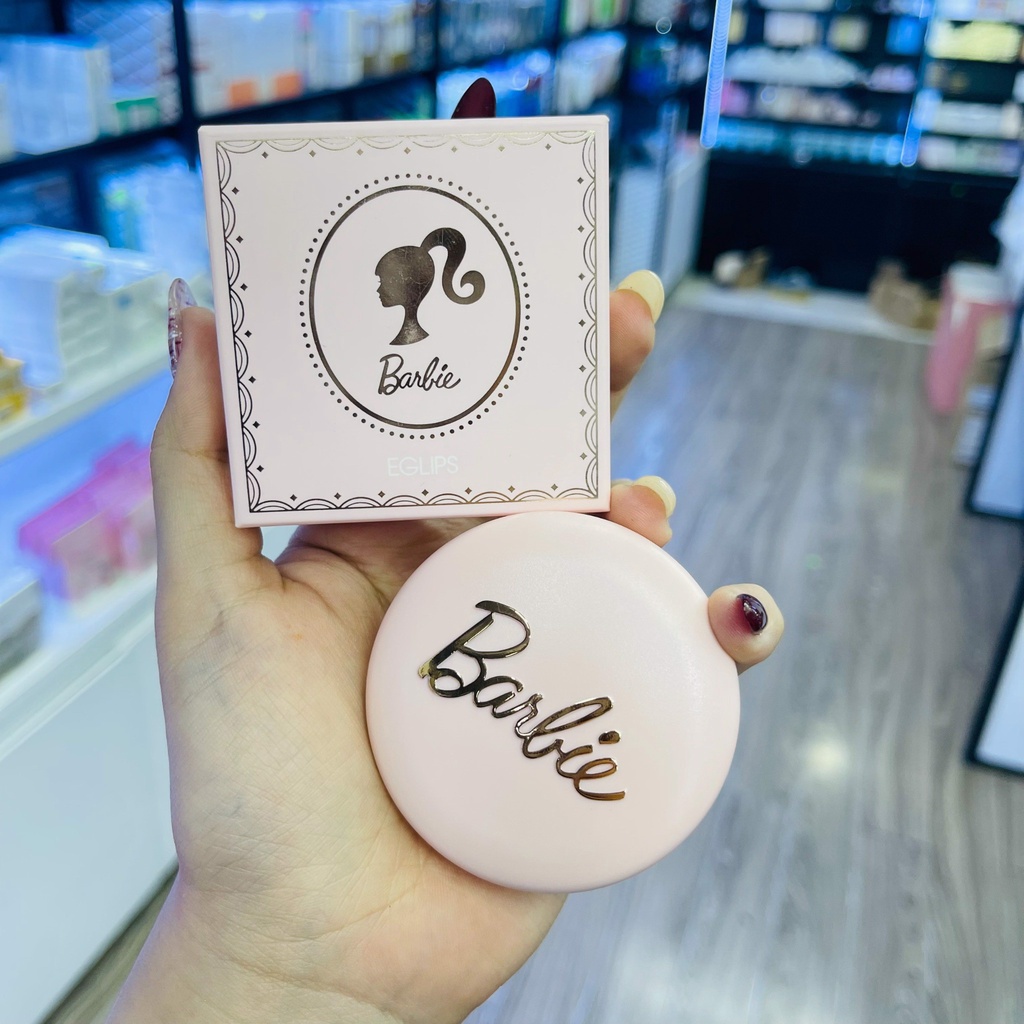 Phấn Phủ Kiềm Dầu Phiên Bản Eglips x Barbie Blur Powder Pact