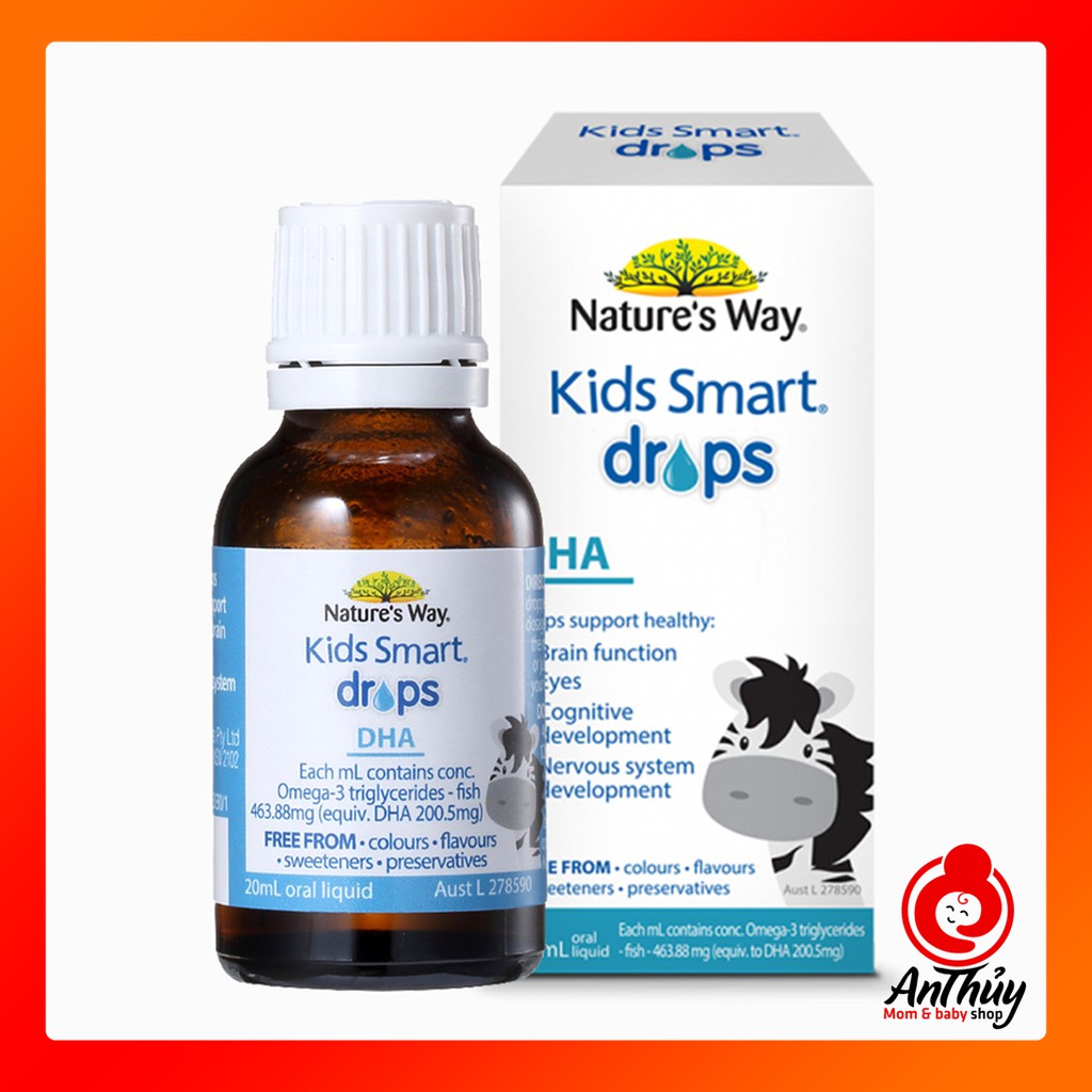 DHA nhỏ giọt Nature's Way Kids Smart 20ml