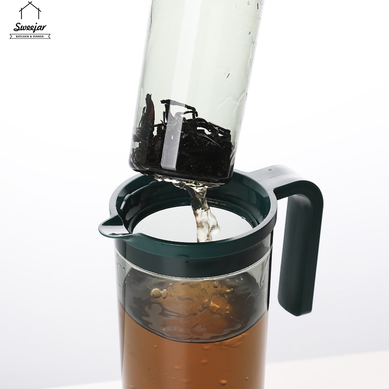 Sweejar Bình Nước Nóng Lạnh/ Lạnh Bằng ABS 1.2L Có Bộ Lọc Tiện Dụng Cho Tủ Lạnh/ Nhà Cửa