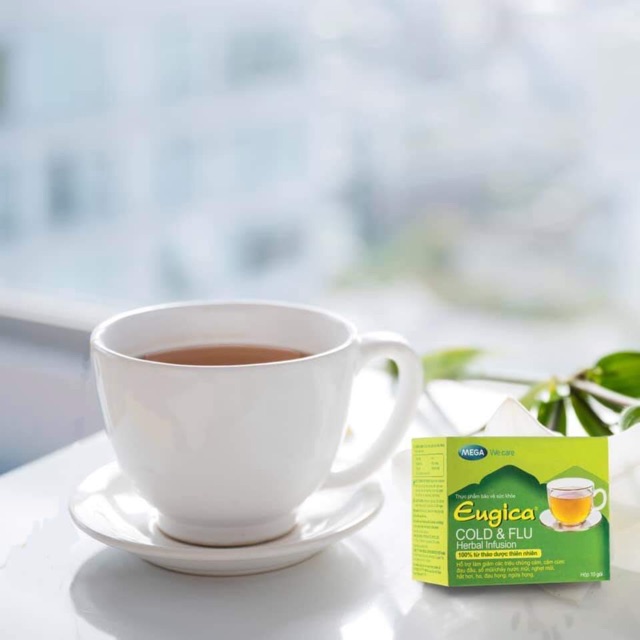 Trà giải cảm Eugica - dùng được cho phụ nữ có thai , cho con bú
