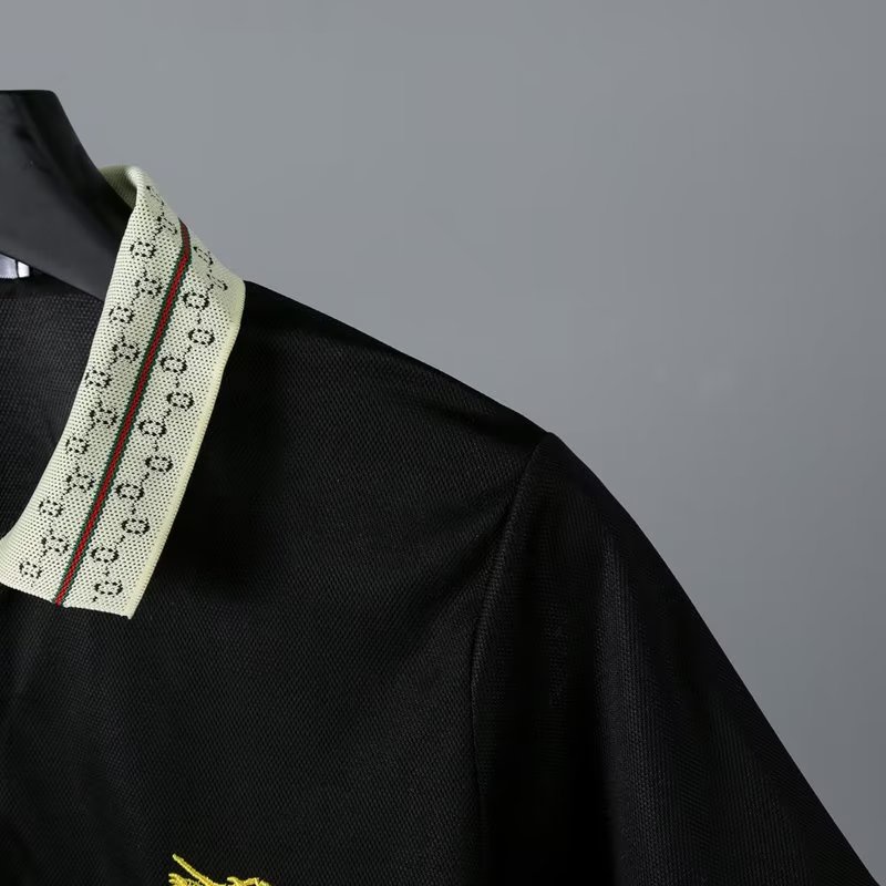 Áo Thun POLO Tay Ngắn Dáng Rộng In Họa Tiết Phong Cách Nhật Bản Thời Trang Cho Nam Size M-3XL