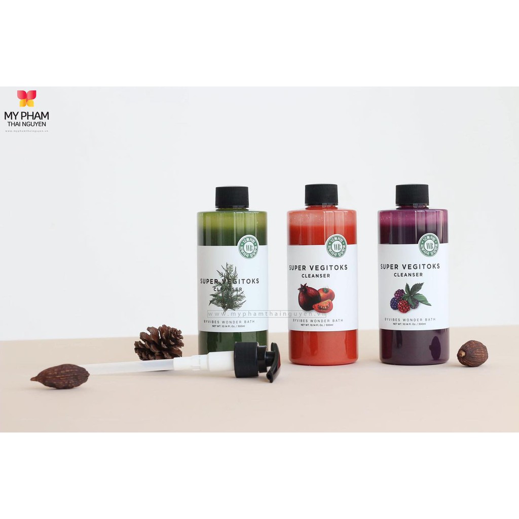 SỮA RỬA MẶT THẢI ĐỘC RAU CỦ SUPER VEGITOKS CLEANSER