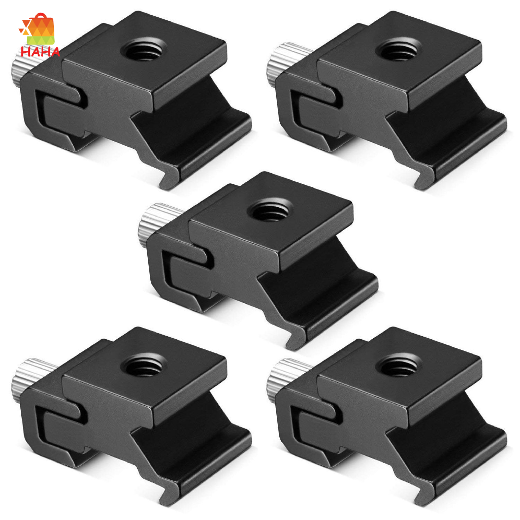 5pcs Metal Lạnh Shoe Hot Shoe Flash Bracket Mount Mount Adapter