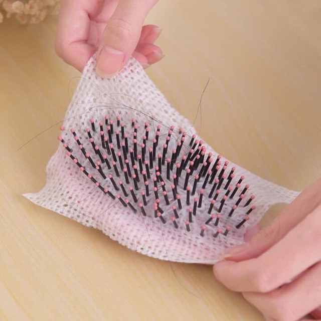 Khăn giấy chôgs mắc tóc trên lược (Order 7-01 ngày)