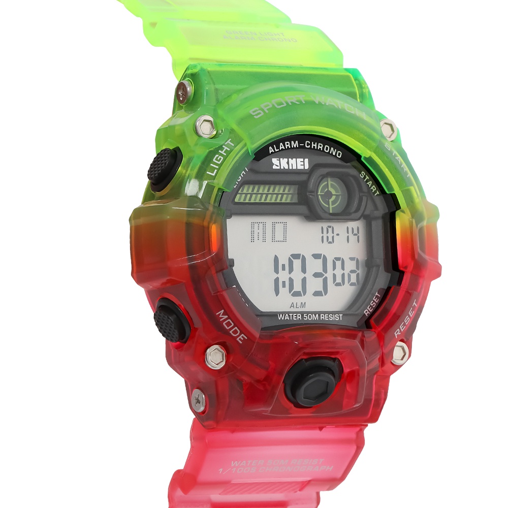 Đồng Hồ Nam Điện Tử Thể Thao Pin Nhật, Kháng Nước SKMEI - 1197GNRD - Hàng Chính Hãng