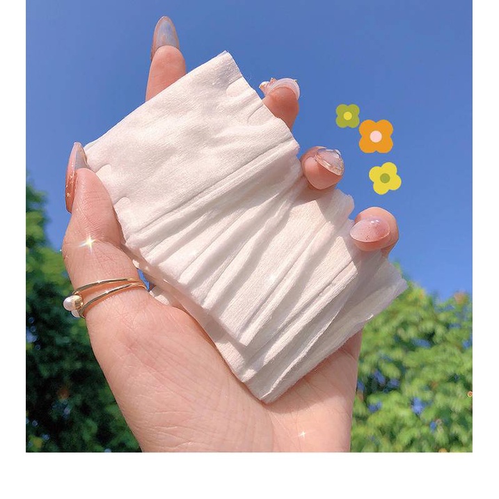 Set 50 Bông Tẩy Trang Tiện Lợi Dùng Một Lần