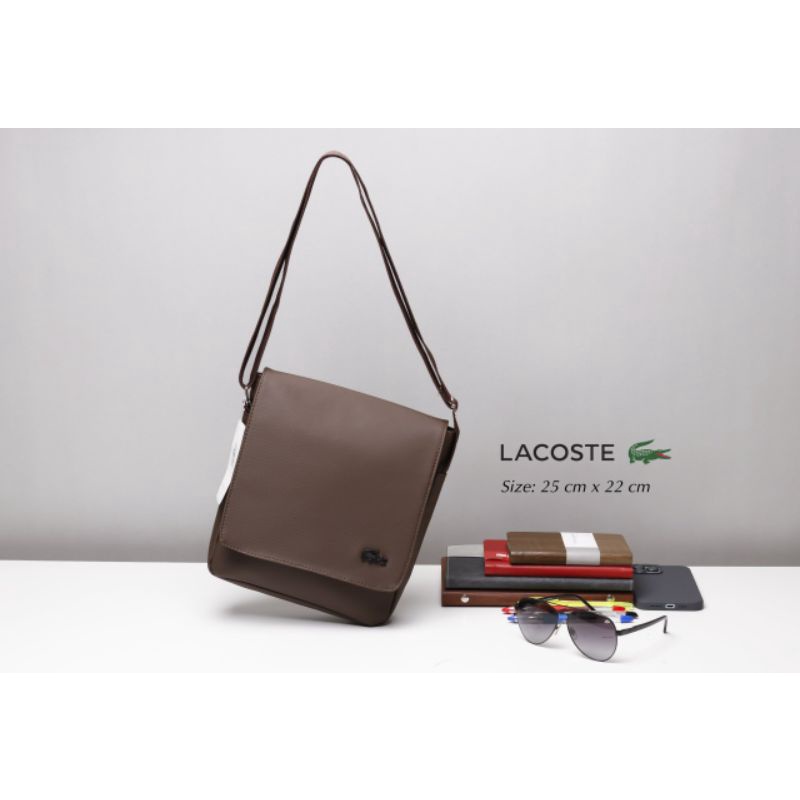 Túi đeo chéo Men's Classic Petit Piqué Flap Bag thiết kế đơn giản 2 ngăn tiện lợi phù hợp đi học, làm việc