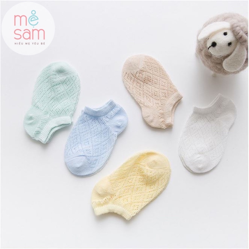 Set 5 tất lưới size đại cho bé