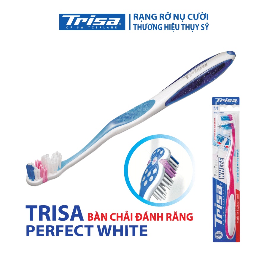 Bàn Chải Đánh Răng Trisa Perfect White