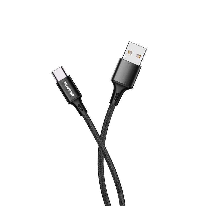 Cáp dây dù 2m chân Type C Drapow DT86 sạc và truyền dữ liệu dành cho máy samsung oppo huawei