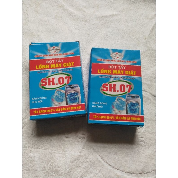 TẨY LỒNG MÁY GIẶT  SH07 - Hàng CHÍNH HÃNG-1gói 18k