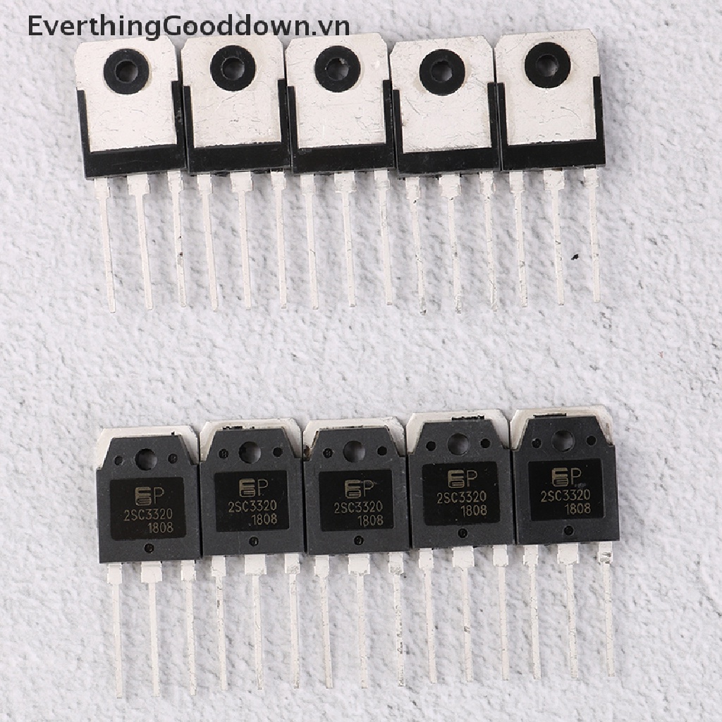 Everthinggooddown 10 Cái Ống Chính Hãng Mới 2sc3320 c3320 15A 500V TO-3P