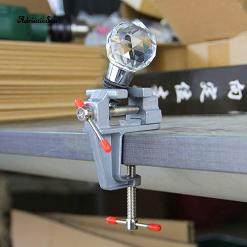 Kẹp ê tô mini kích thước 3.5 inch được làm từ nhôm dùng làm nữ trang, mô hình tiện dụng