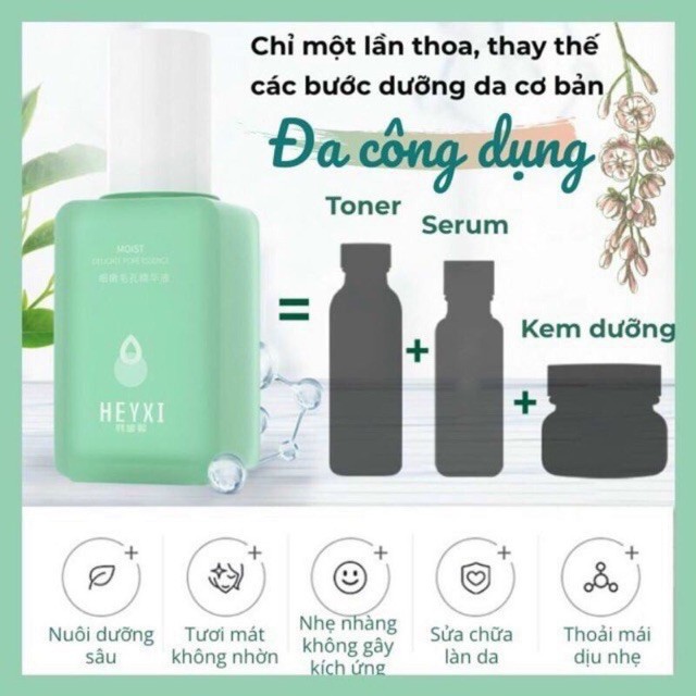 Serum se khít lỗ chân lông HEYXI nội địa Trung JM Sobriety