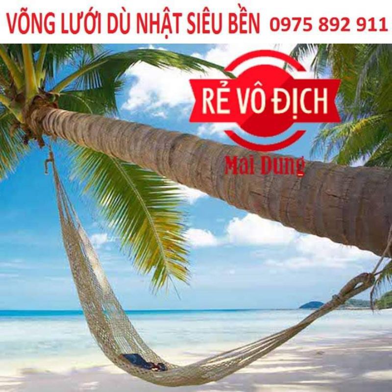 VÕNG NẰM - VÕNG CAFE - LƯỚI DÙ NHẬT BẢN