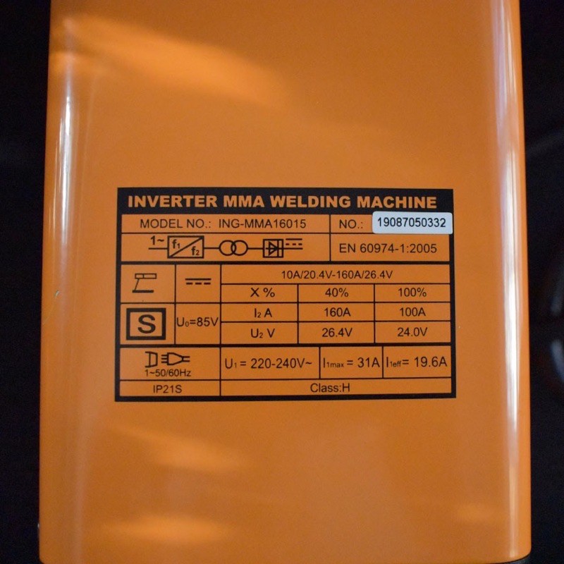 INg-MMA16015 Máy hàn 160A Ingco (Chuyên 3.2mm)