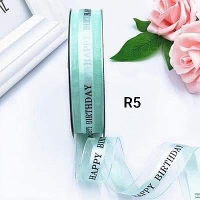 Ruy băng ren các màu, rộng 2,5cm dài 45m