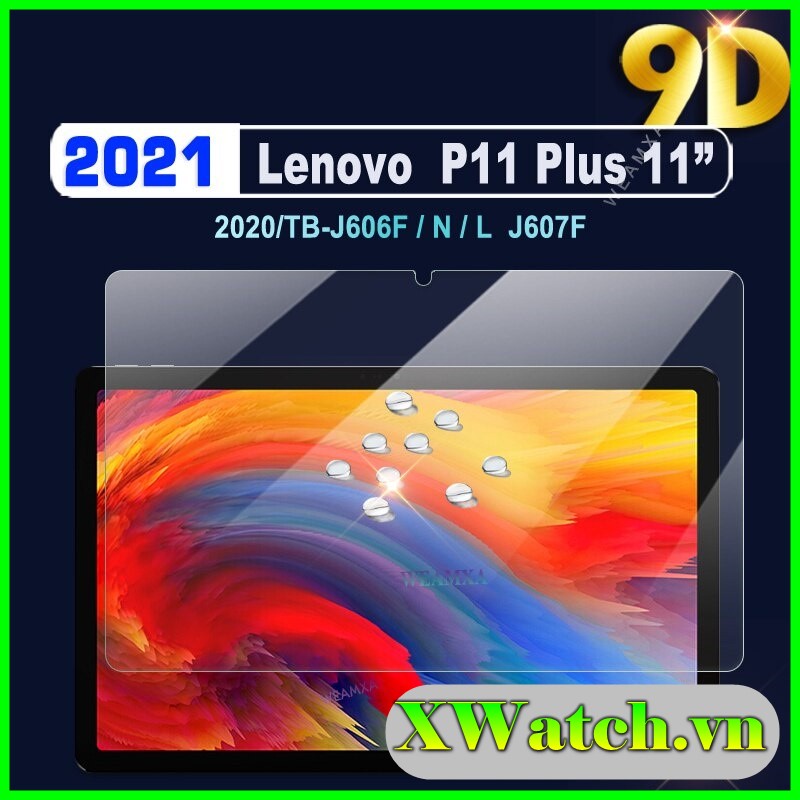 Kính cường lực cho Lenovo Tab P11 / P11 Plus 11inch J606F J606X Trong suốt