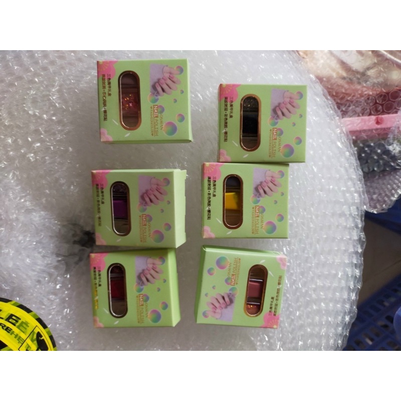 PVN43840 Bộ 3 sơn móng tay màu kẹo xinh xắn