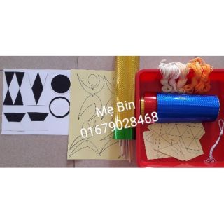 5 Combo nguyên liệu làm giáo cụ chuyển động Montessori