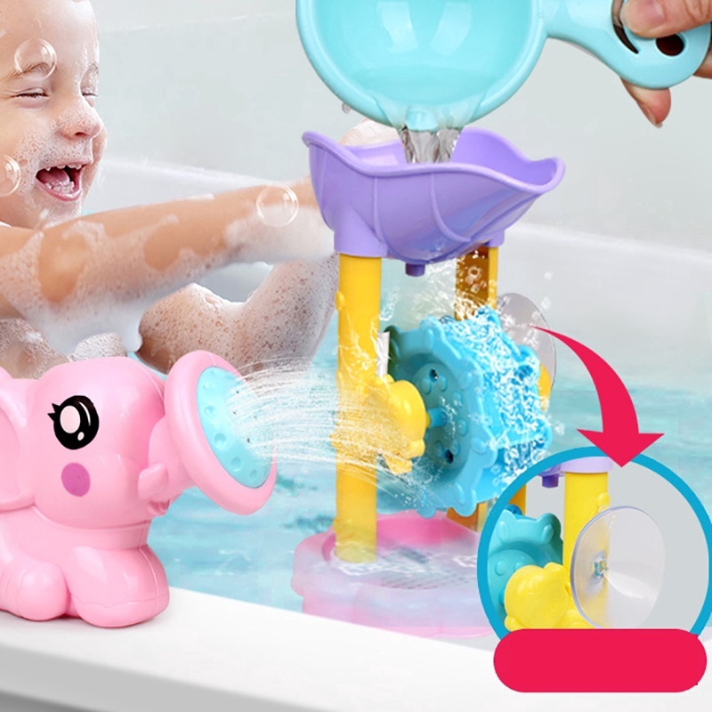Set 1/3 Món Đồ Chơi Phun Nước Tắm Hình Cá Voi Hoạt Hình Dành Cho Trẻ Em