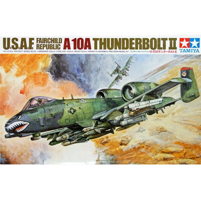 Mô Hình Máy Bay Tamiya 61028 1/48 USAF A-10 Thunderbolt II Warthog