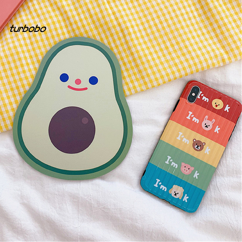 Tấm Lót Chuột Máy Tính Bằng Cao Su Chống Trượt In Hoạt Hình Dễ Thương