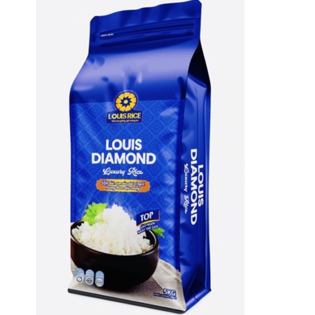 Gạo LOUIS DIAMOND -ST25 ( Hạt Dài ,Mềm Ngọt ,Thơm Nhiều ,Hàng Xuất Khẩu )