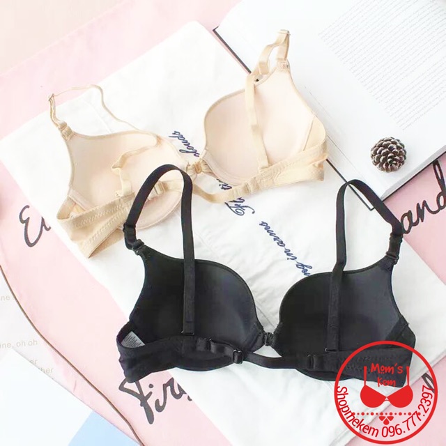 [Full size32-38] Áo ngực cài trước AL1501 trơn có đệm, Áo lót DORIS có gọng nâng ngực Cao cấp | BigBuy360 - bigbuy360.vn