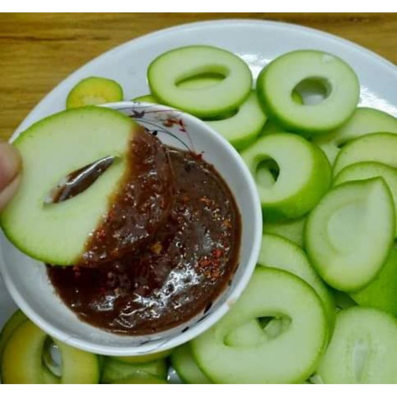 Mắm ruốc ăn liền loại _ dùng chấm trái cây, bánh tráng,kho thịt xả