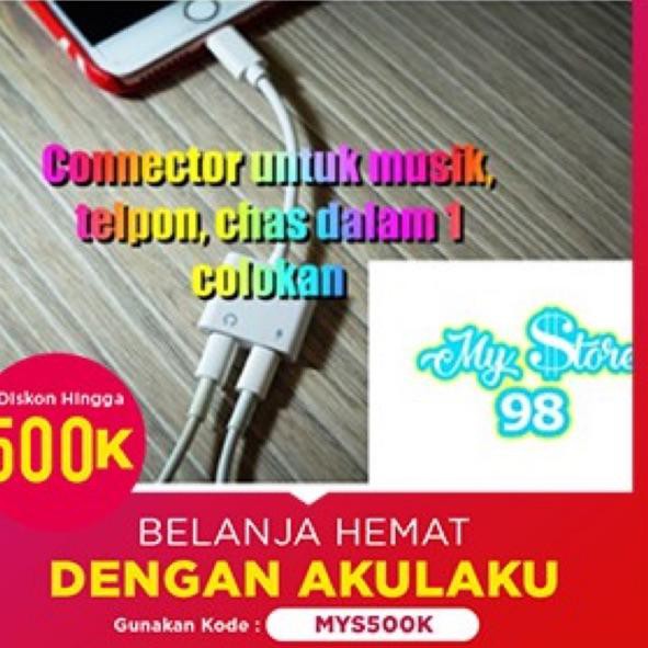 Đầu Nối Sạc Và Tai Nghe Cho Iphone 7, 8, X | BigBuy360 - bigbuy360.vn