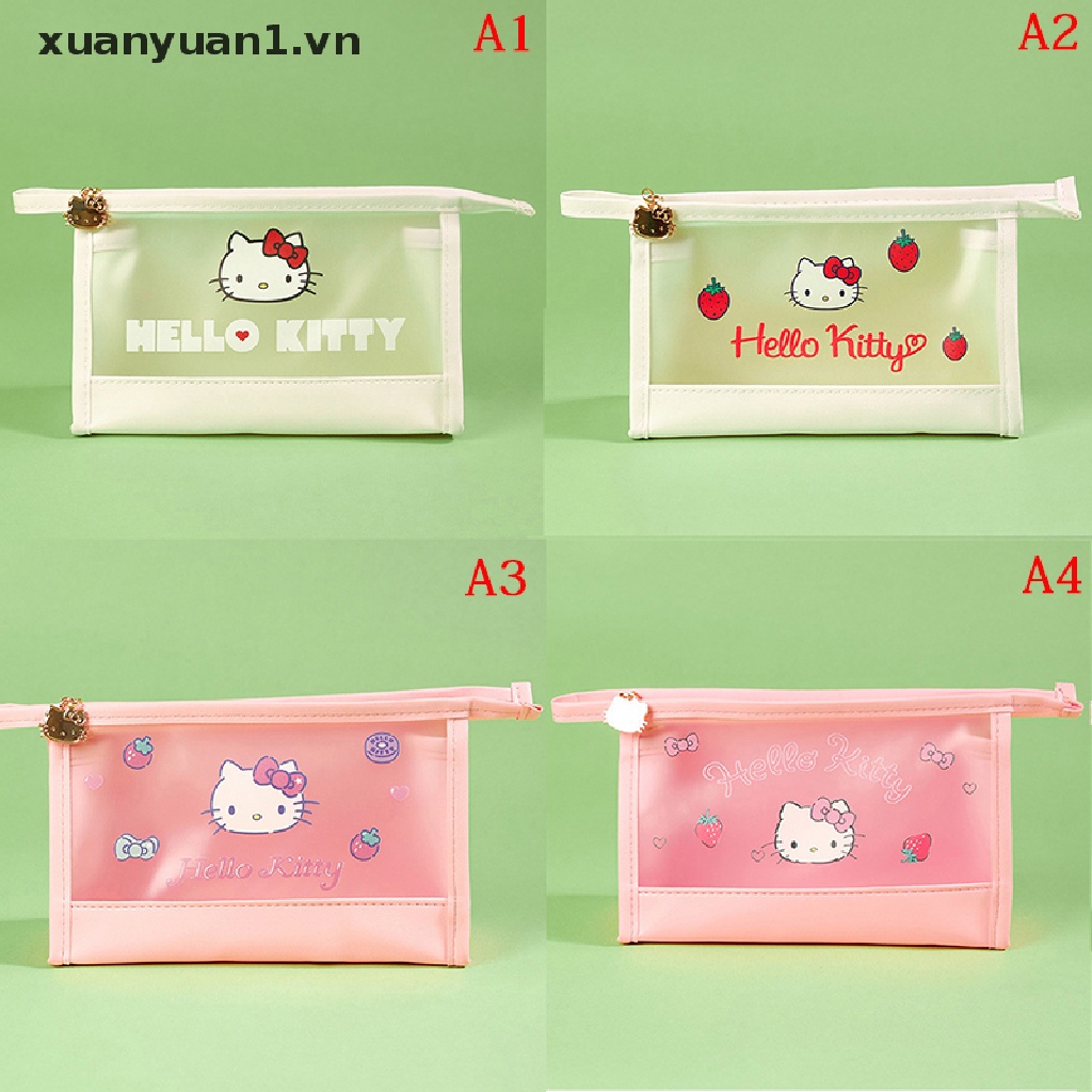 Túi Đựng Đồ Trang Điểm Đa Năng Hình Hello Kitty Xinh Xắn
