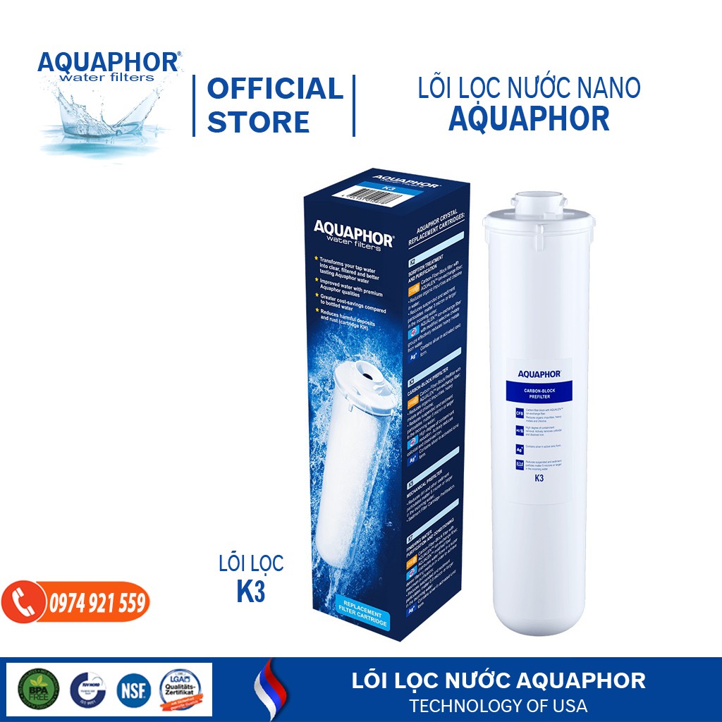 Lõi Số 1 Aquaphor Lõi Lọc K3