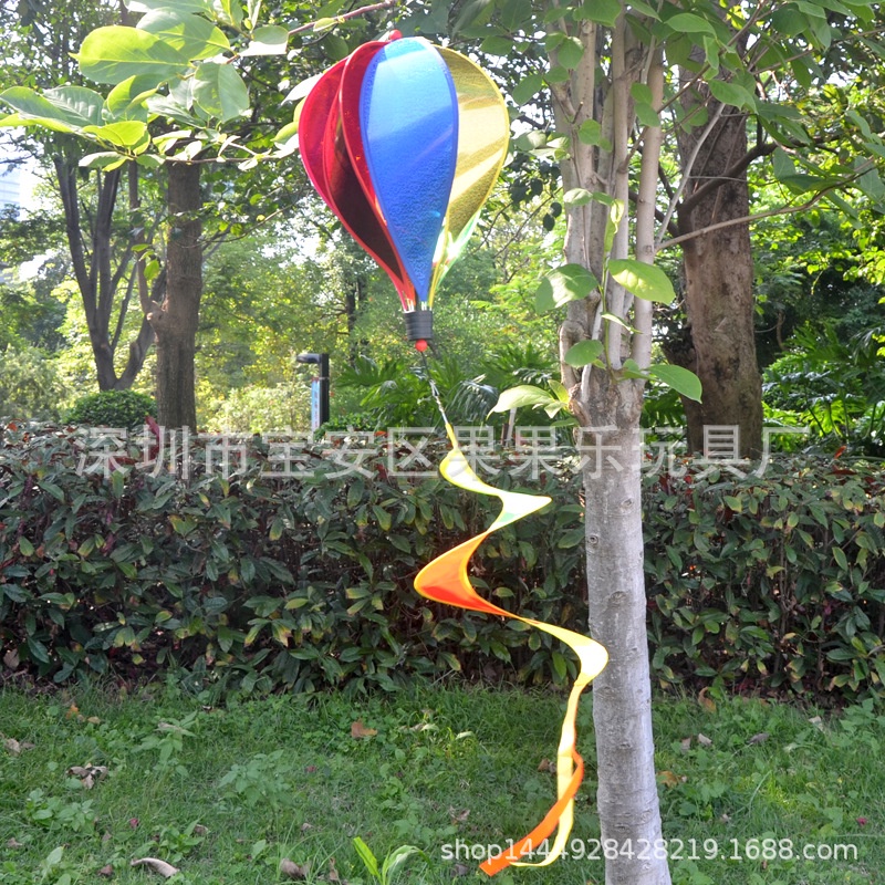 Đèn lồng cánh nhựa,chong chóng chống nước hình khinh khí cầu trang trí lễ hội, tết, sự kiện, nhà cửa (DL04)