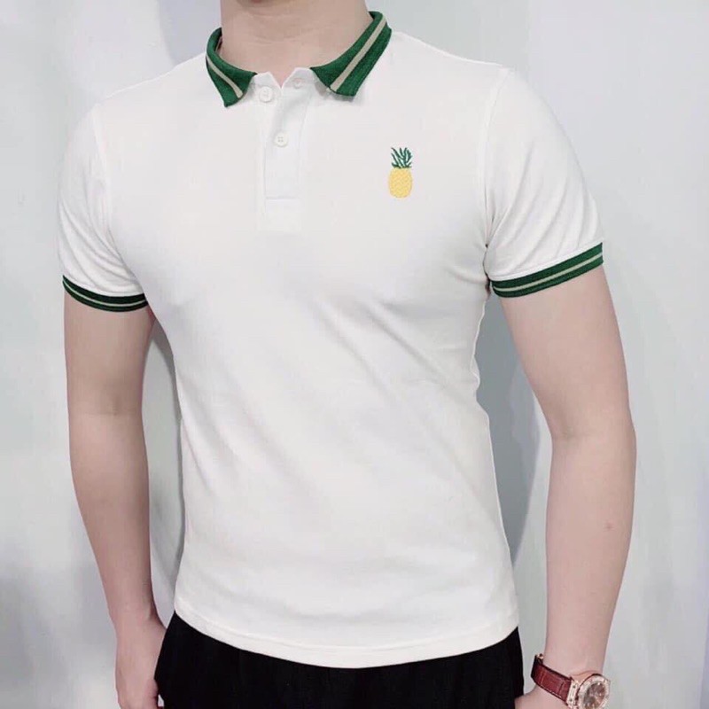 [ẢNH THẬT] ÁO POLO CỔ BẺ COTTON GAI MỀM MỊN, ảnh thật shop tự chụp | BigBuy360 - bigbuy360.vn
