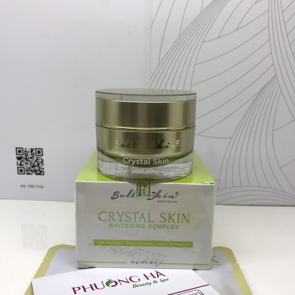 Kem dưỡng trắng da Bella Skin Crystal Skin Whitening Complex