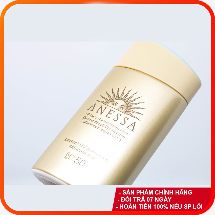 Kem Chống Nắng ⚡ [SỐ 1 NHẬT BẢN] ⚡ Shiseido Anessa 60ml Perfect UV Sunscreen Skincare Milk