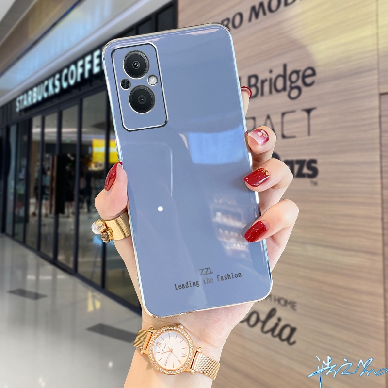 Ốp Điện Thoại Silicon Mềm Kết Cấu Sang Trọng Bảo Vệ Cho OPPO Reno 7Z 2022