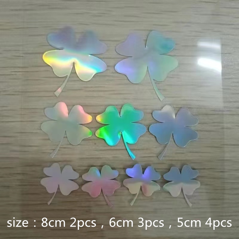 Miếng Dán Trang Trí Xe Hơi Hình Lông Vũ Độc Đáo