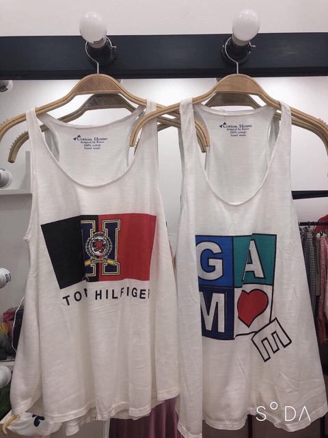 Áo ba lỗ thun giấy