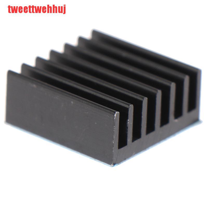 Set 10 Tấm Tản Nhiệt Bằng Nhôm 14x14 X 6mm Màu Đen Kèm Đệm Tản Nhiệt | BigBuy360 - bigbuy360.vn